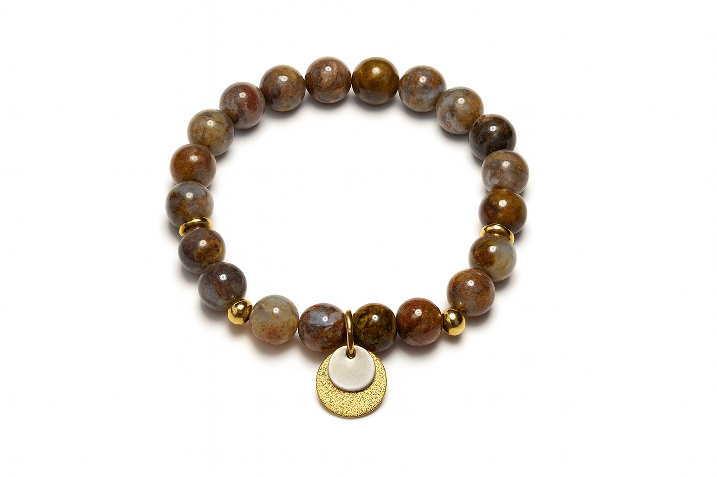 Bracelet en piétersite – Fait main au Québec