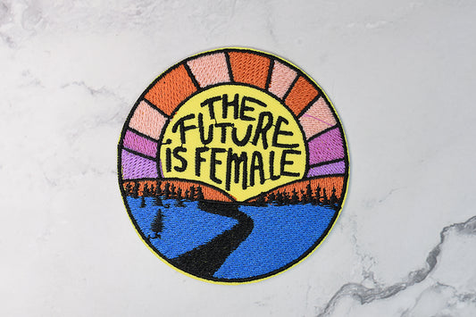 Iron-on patch ''The future is female''