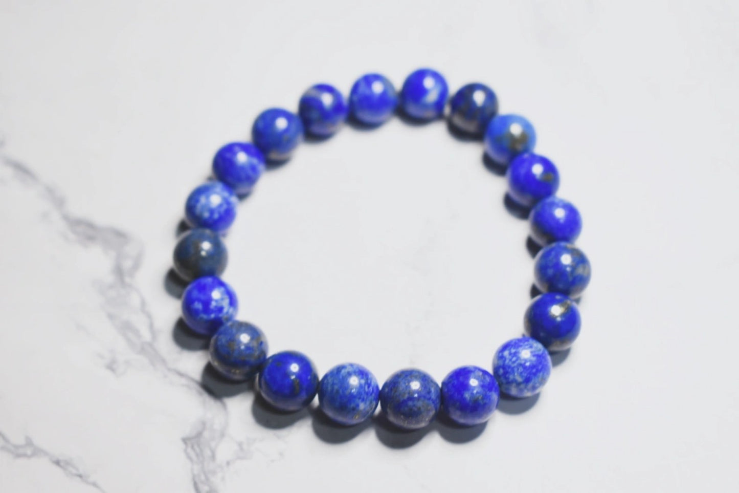 Lapis Lazuli Bracelet - handmade in Québec