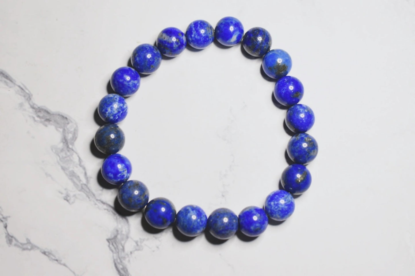 Lapis Lazuli Bracelet - handmade in Québec