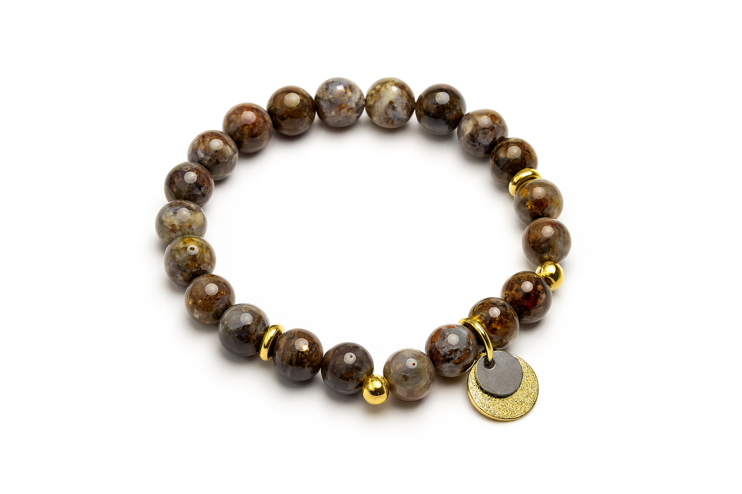 Bracelet en piétersite – Fait main au Québec